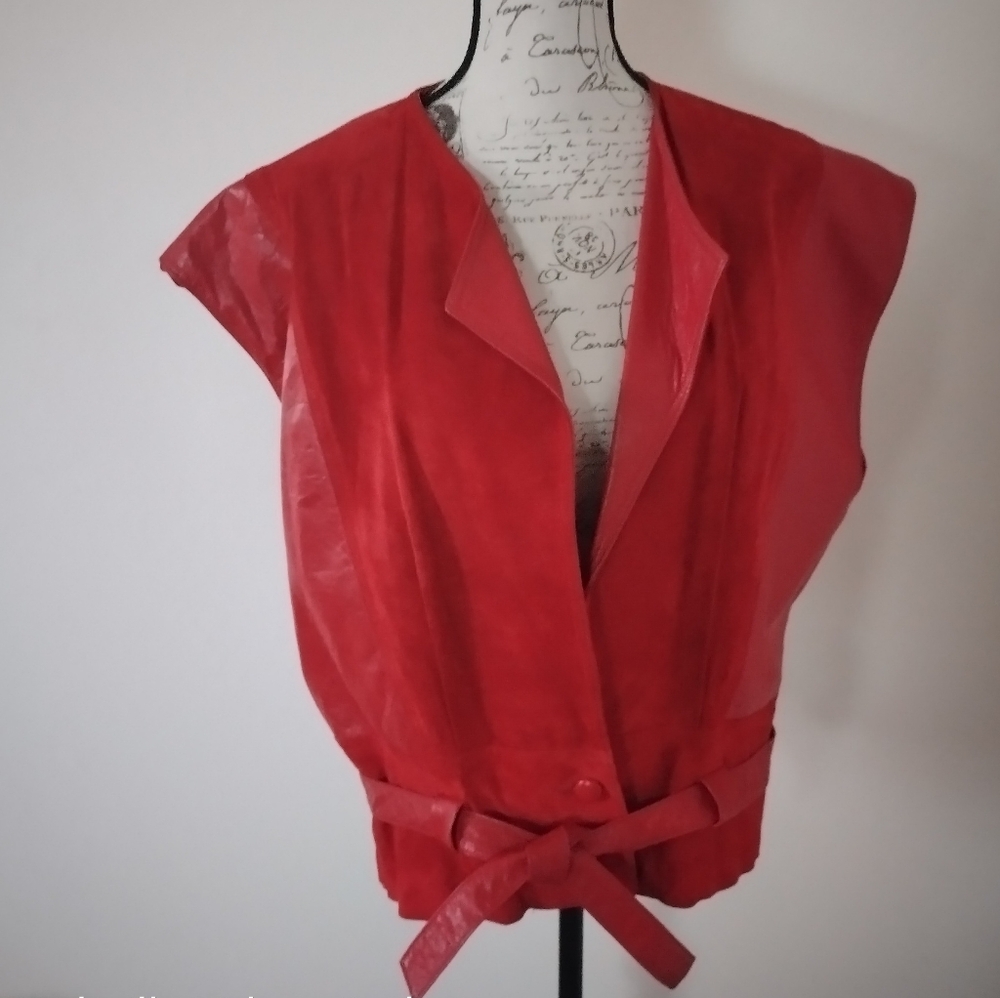 Caruso Red Women's Vest